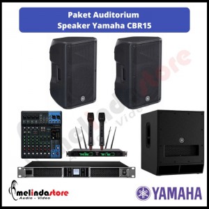 Paket Auditorium Speaker Pasif Yamaha CBR 15 | 2 Speaker 1 Subwoofer